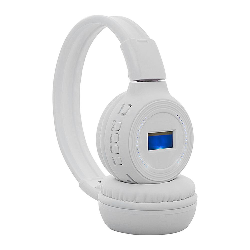 Беспроводные спортивные наушники Крутая спортивная гарнитура с подсветкой Портативные беспроводные наушники Модные уникальные беспроводные наушники белый